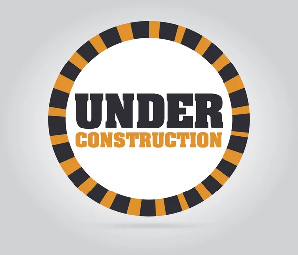 Under construction — Stock Vector