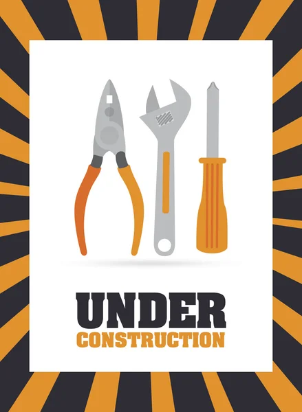 Under construction — Stock Vector