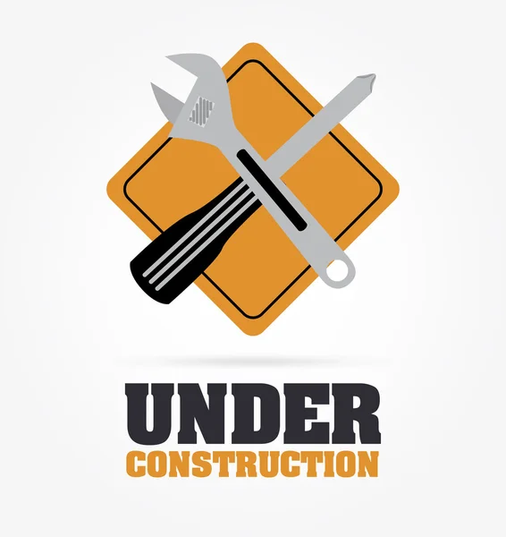 Under construction — Stock Vector