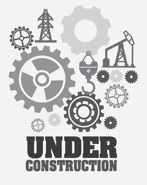 Under construction — Stock Vector