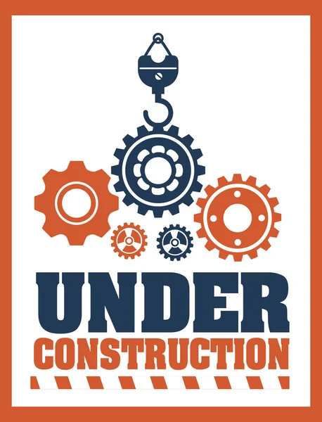 Under construction — Stock Vector