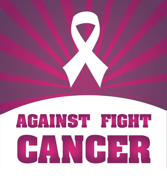 Σχεδιασμό εκστρατεία του καρκίνου — Διανυσματικό Αρχείο