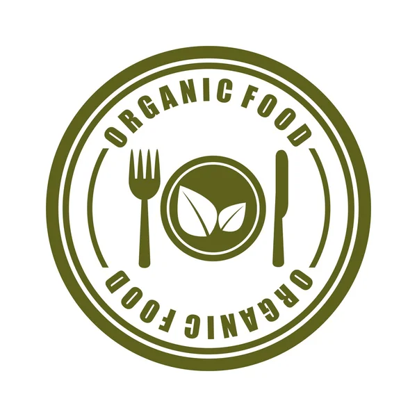 Organic food — Stock Vector