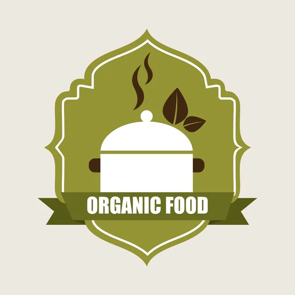 Organik gıda — Stok Vektör