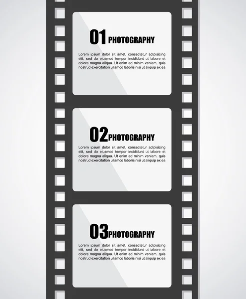 Film design — Stock Vector