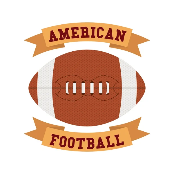 American football — Stock Vector