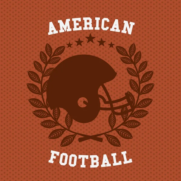 American football — Stock Vector