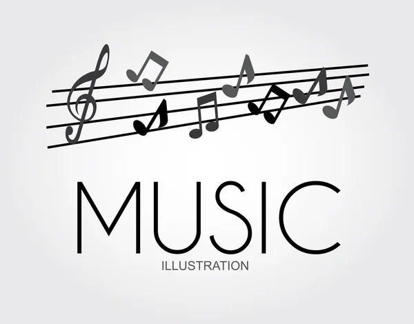 Music design — Stock Vector