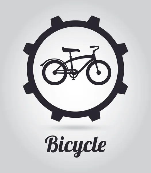 Σχεδιασμό ποδήλατο — Διανυσματικό Αρχείο