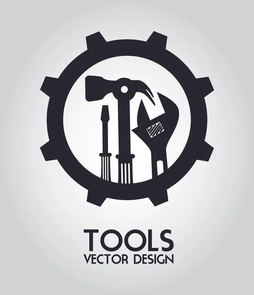 Дизайн инструментов — стоковый вектор