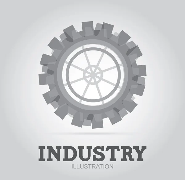 Gears design — Stock Vector