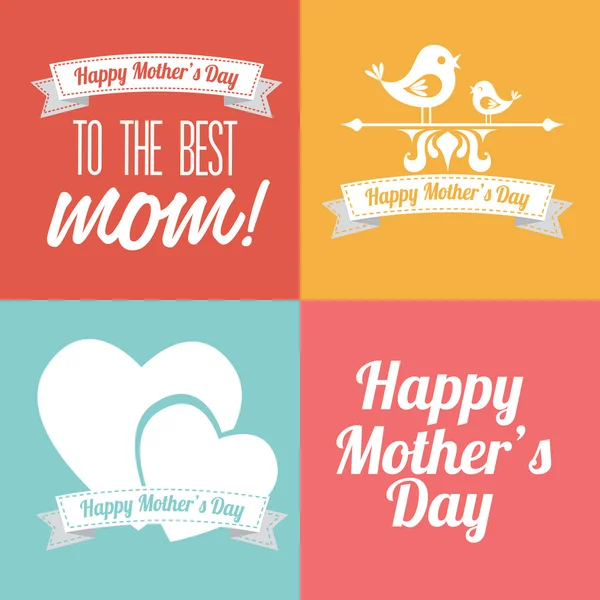 Mothers day design — Stock Vector