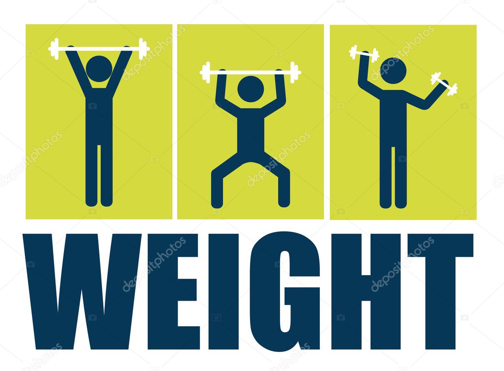 Weights design Stock Vector by ©yupiramos 43792499