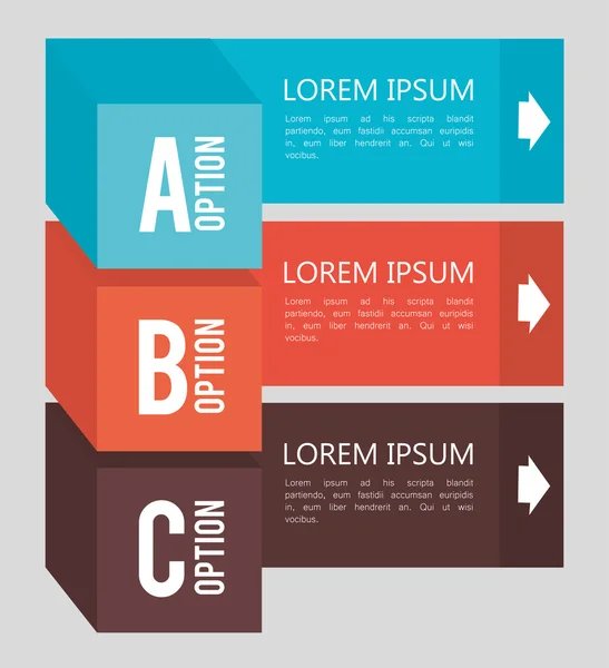 Infografik-Design — Stockvektor