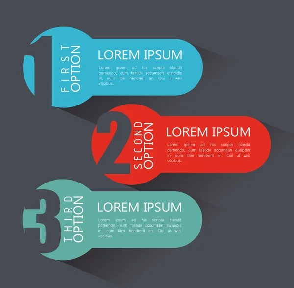 Infographic tasarım — Stok Vektör