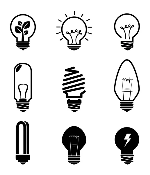 Bulb design — Stock Vector