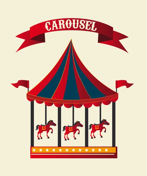Diseño de circo — Vector de stock