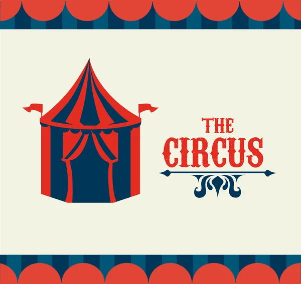 Circus tasarım — Stok Vektör