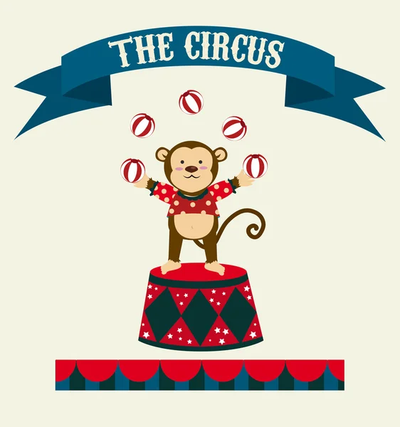 Cirkus design — Stockový vektor