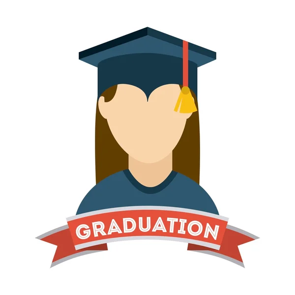 Graduation design — Stock Vector