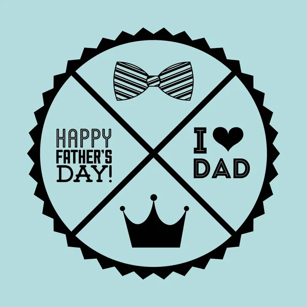 Fathers day — Stock Vector