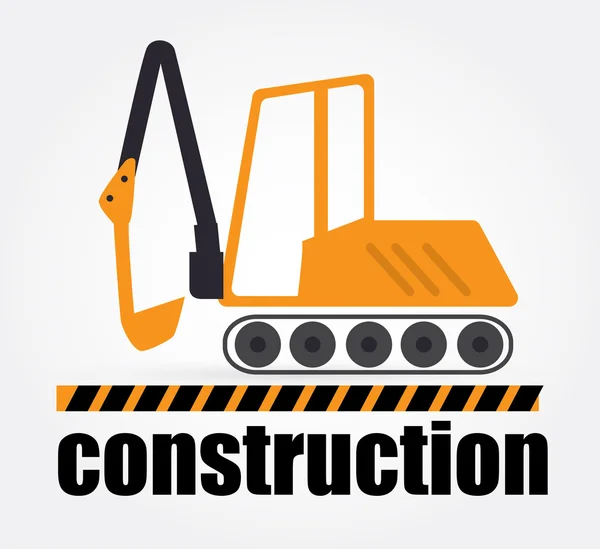 Construction design — Stock Vector