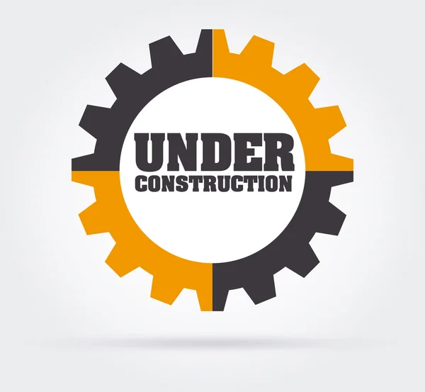 Under construction design — Stock Vector