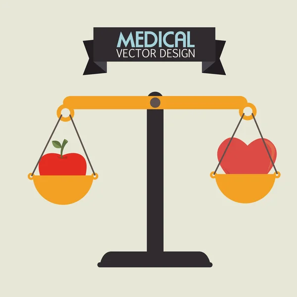 Diseño médico — Archivo Imágenes Vectoriales