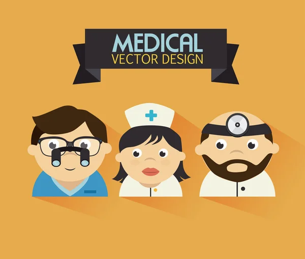 Conception médicale — Image vectorielle