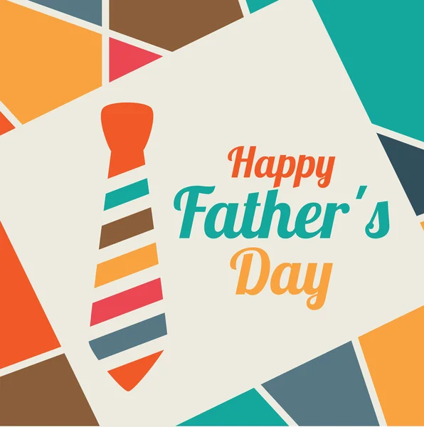 Fathers day design — Stock Vector
