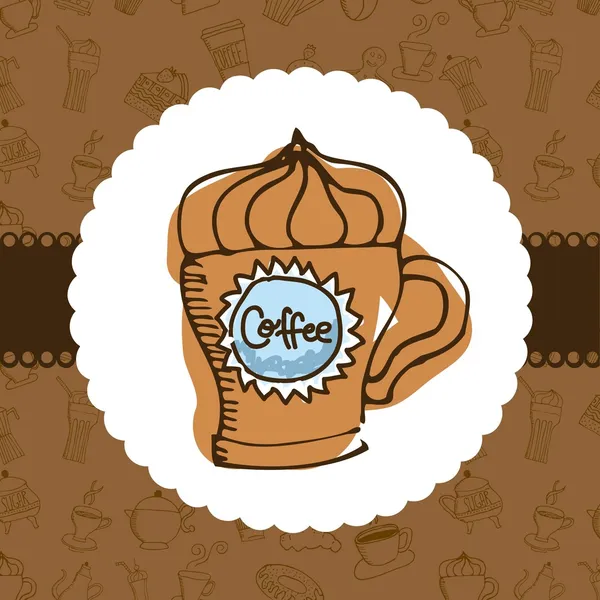 Coffee design — Stock Vector