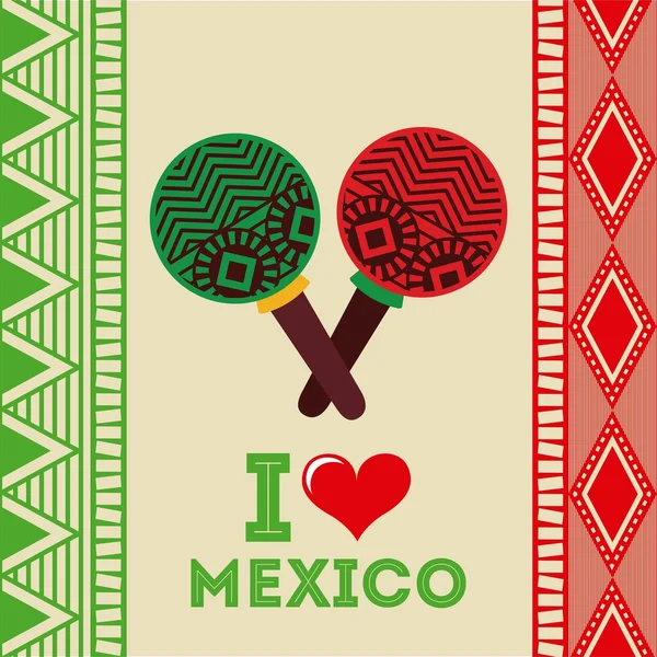 Meksika tasarım — Stok Vektör