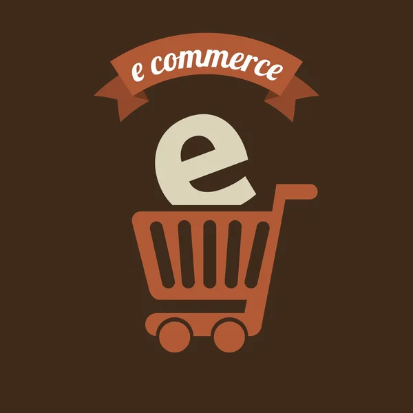 E commerce design — Stockvector