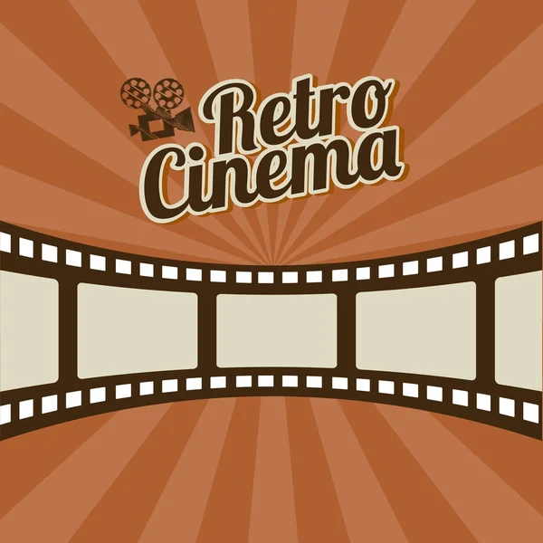 Diseño de cine — Vector de stock