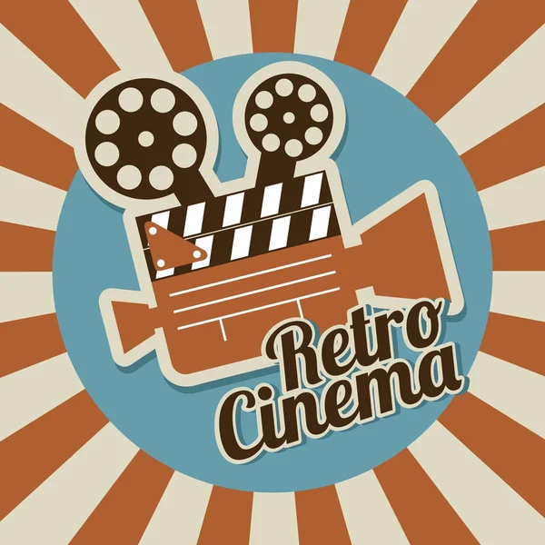 Diseño de cine — Vector de stock