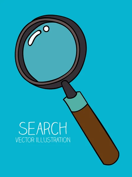 Search design — Stock Vector