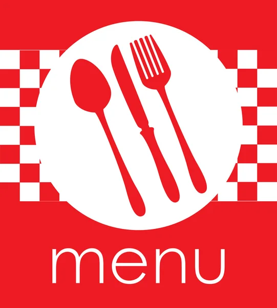 Diseño del restaurante — Vector de stock