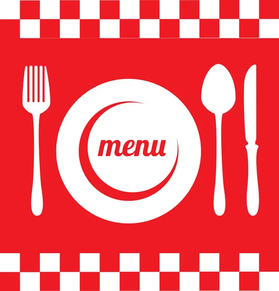 Diseño del restaurante — Vector de stock