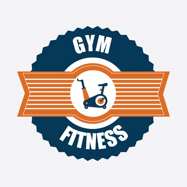 Fitnessdesign — Stockvektor