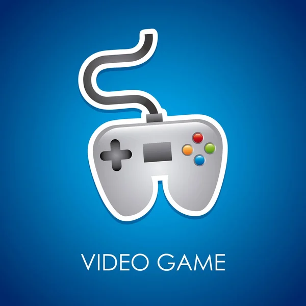 Video game design — Stock Vector