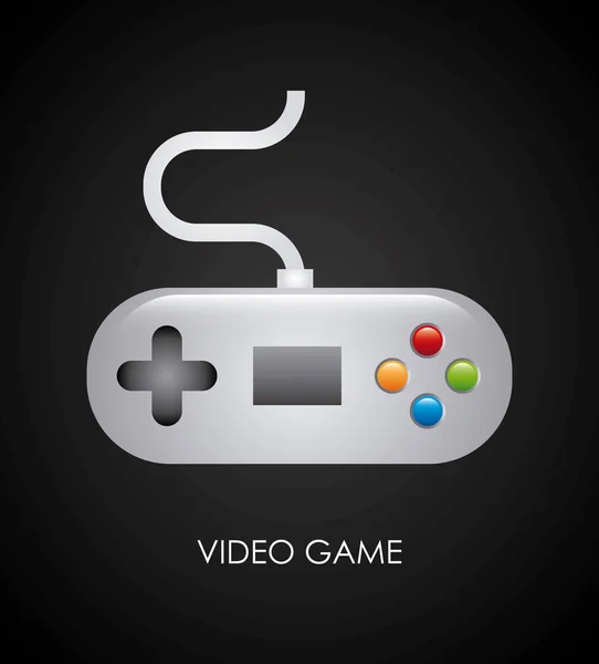 Video game design — Stock Vector