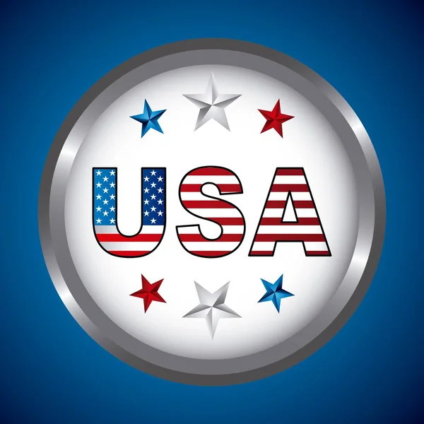 USA design — Stock Vector