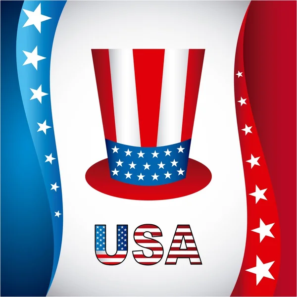 Diseño de usa — Vector de stock