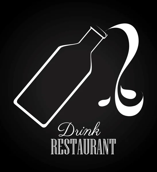 Design de bebidas — Vetor de Stock