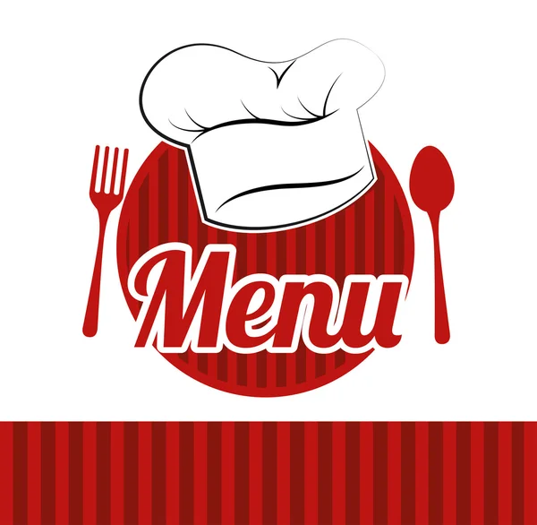 Diseño del restaurante — Vector de stock