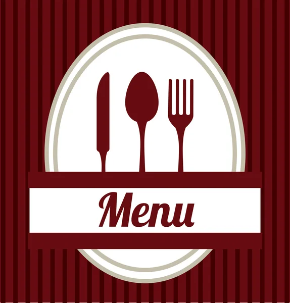 Design de restaurante — Vetor de Stock