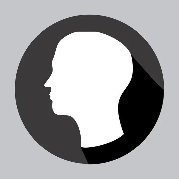 Diseño del perfil — Vector de stock