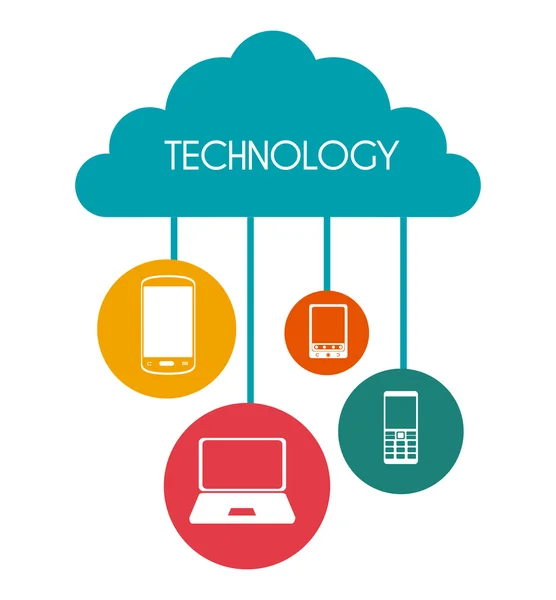 Progettazione tecnologica — Vettoriale Stock