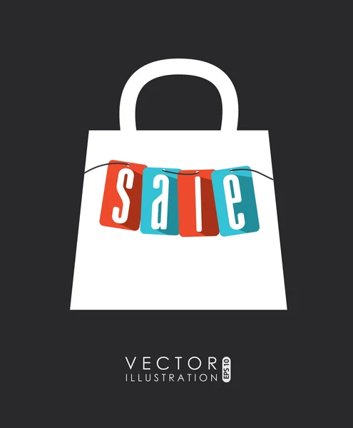 Diseño de compras — Vector de stock