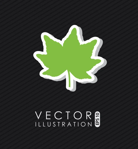 Diseño ecológico — Vector de stock